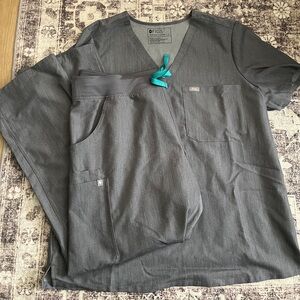 Figs Scrub Set Graphite